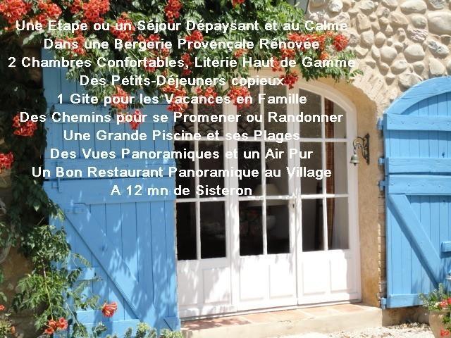 Sigoyer  Chambre D'Hotes Le Jas Des Sagnieres מראה חיצוני תמונה